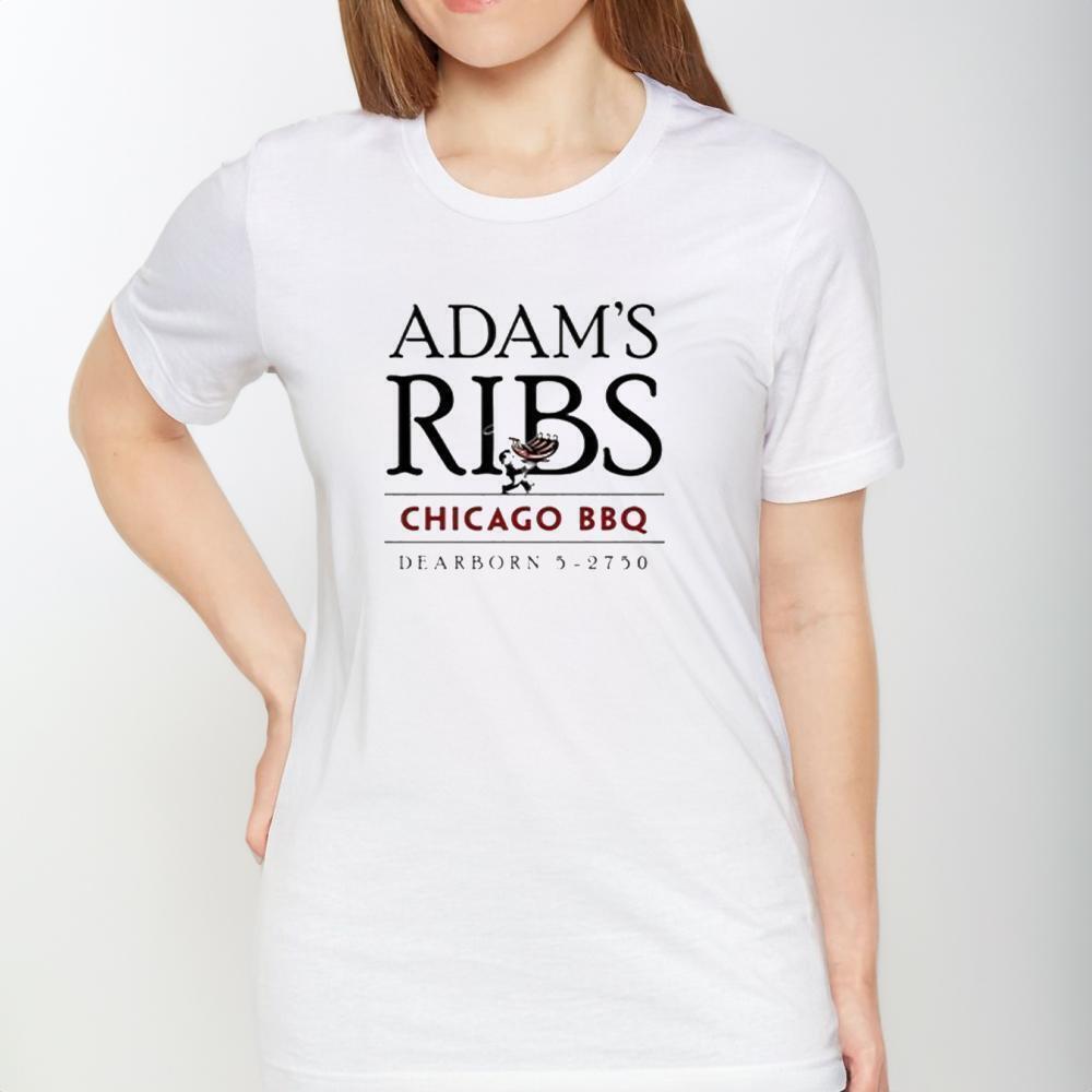 Adams Ribs Chicago Bbq Tshirt